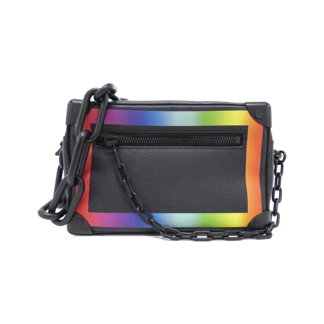 ルイヴィトン タイガ レインボーカラー ミニ ソフトトランク M30351 ショルダーバッグ