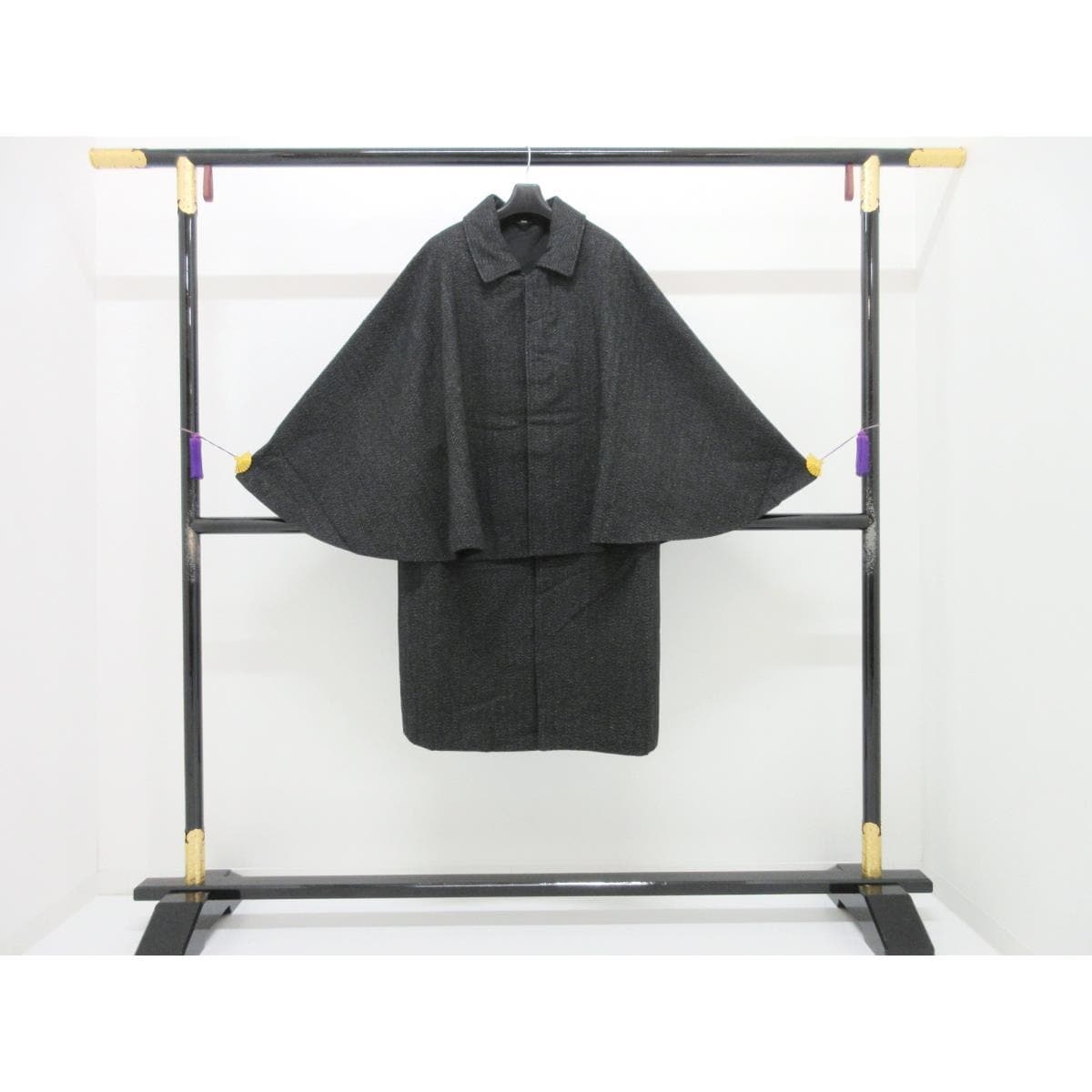 【新品】男物　トンビコート　Ｍサイズ