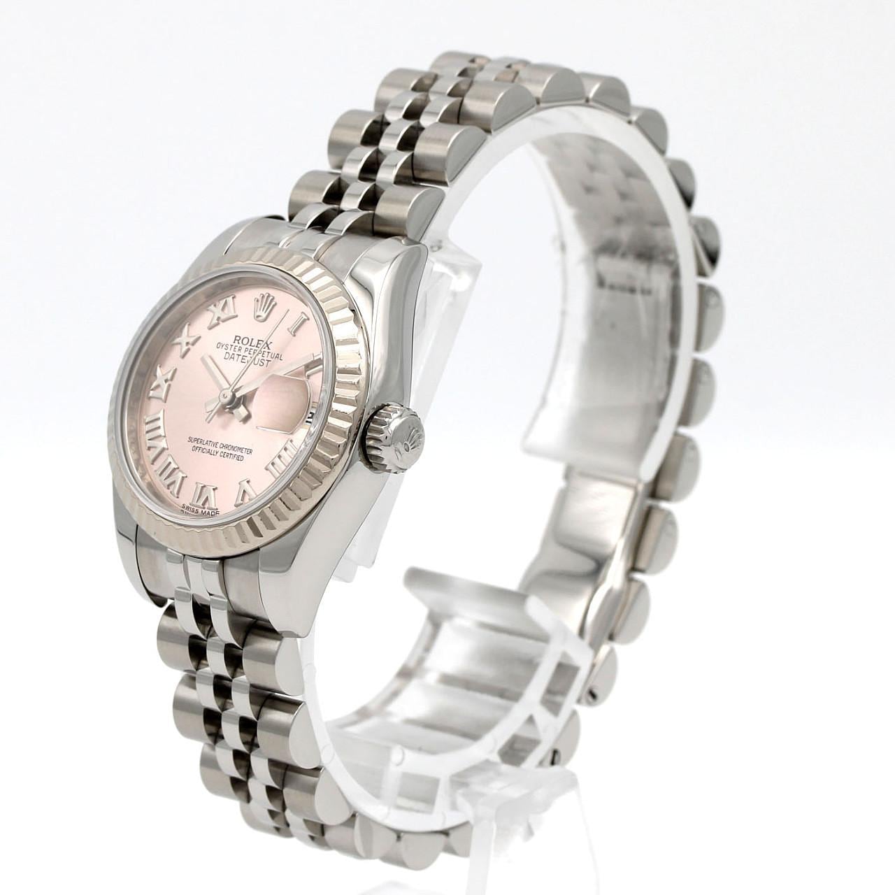 ロレックス デイトジャスト 179174 SSxWG 自動巻 ランダム番