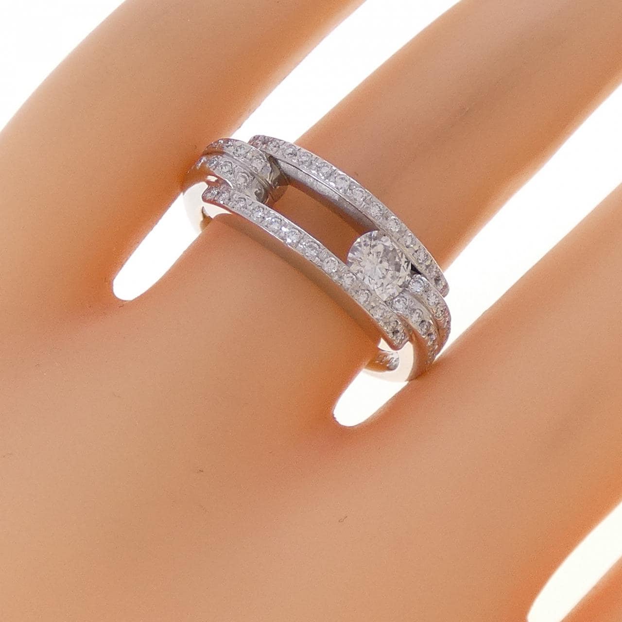 PT900 ダイヤモンド リング 0.35CT