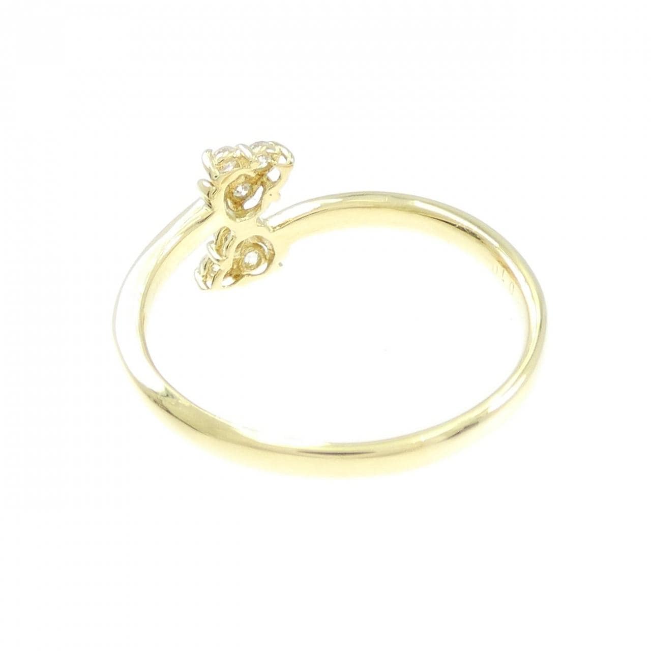 K18YG ダイヤモンド リング 0.10CT