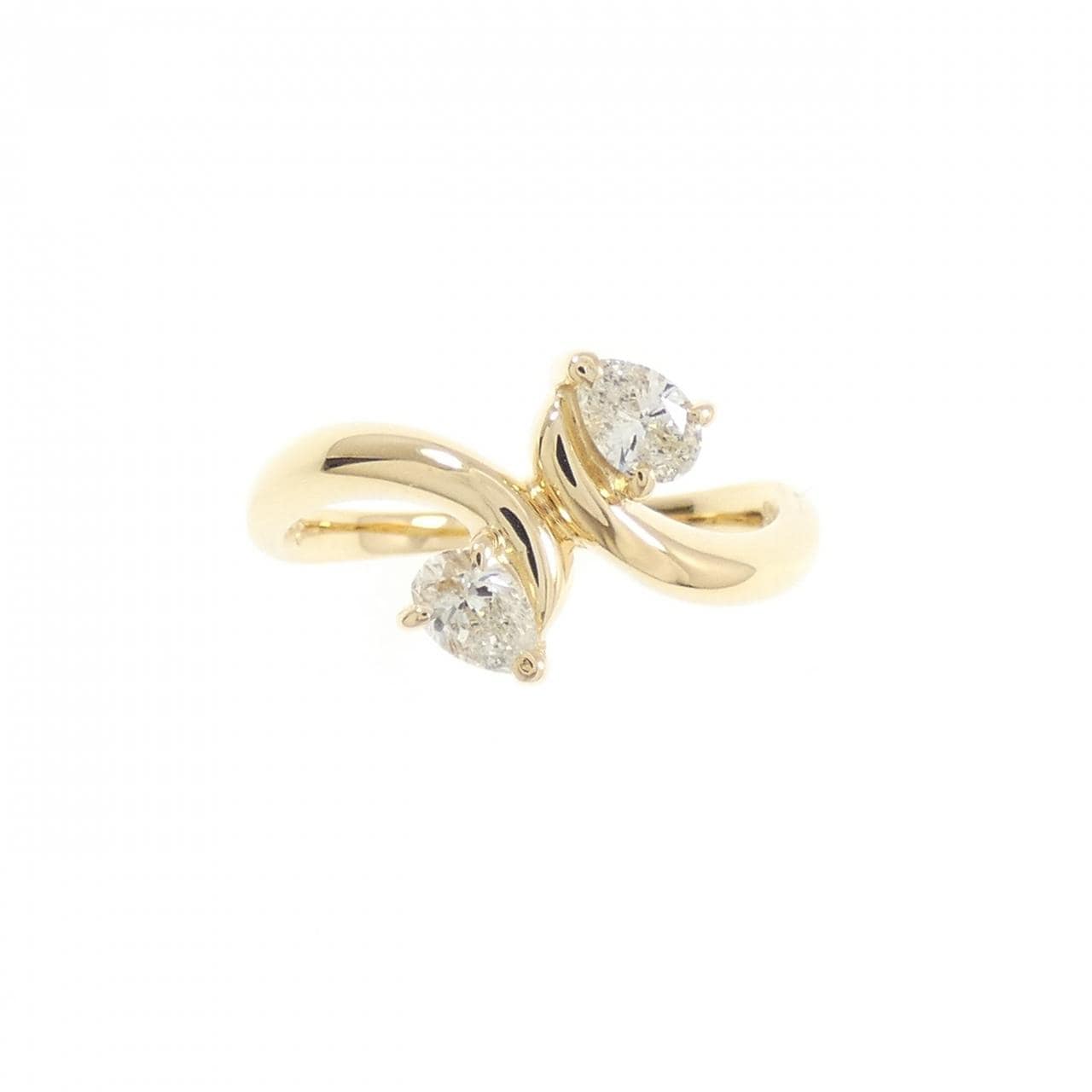 K18YG ダイヤモンド リング 0.29CT