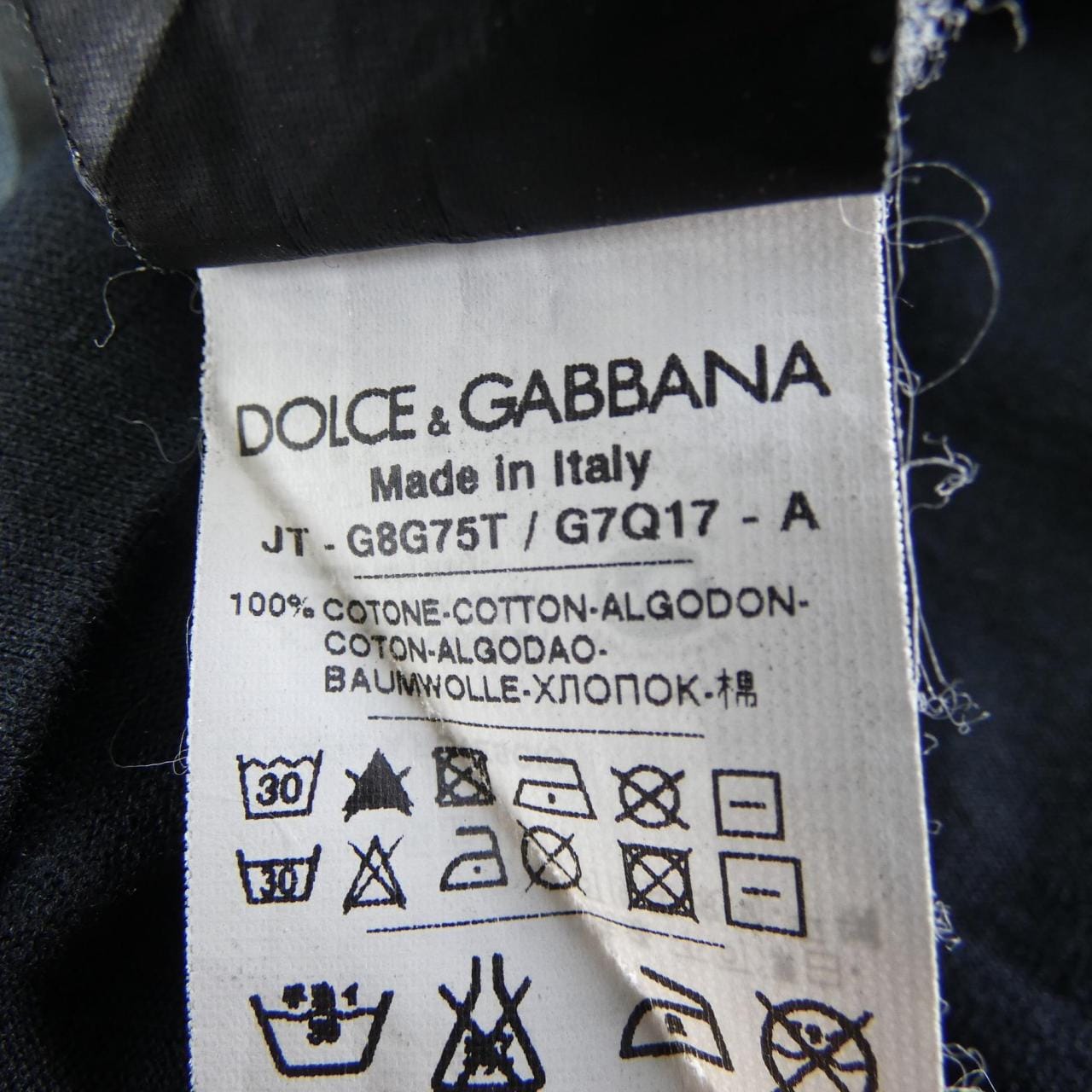 ドルチェアンドガッバーナ DOLCE&GABBANA G8G75T/G7Q17 Tシャツ