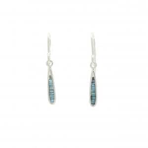 K18WG ダイヤモンド ピアス 0.16CT