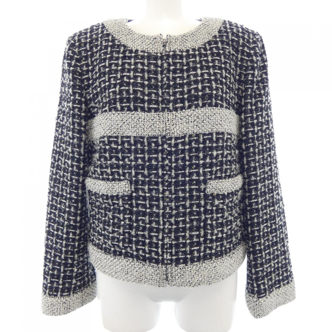CHANEL CHANEL Collarless Jacket