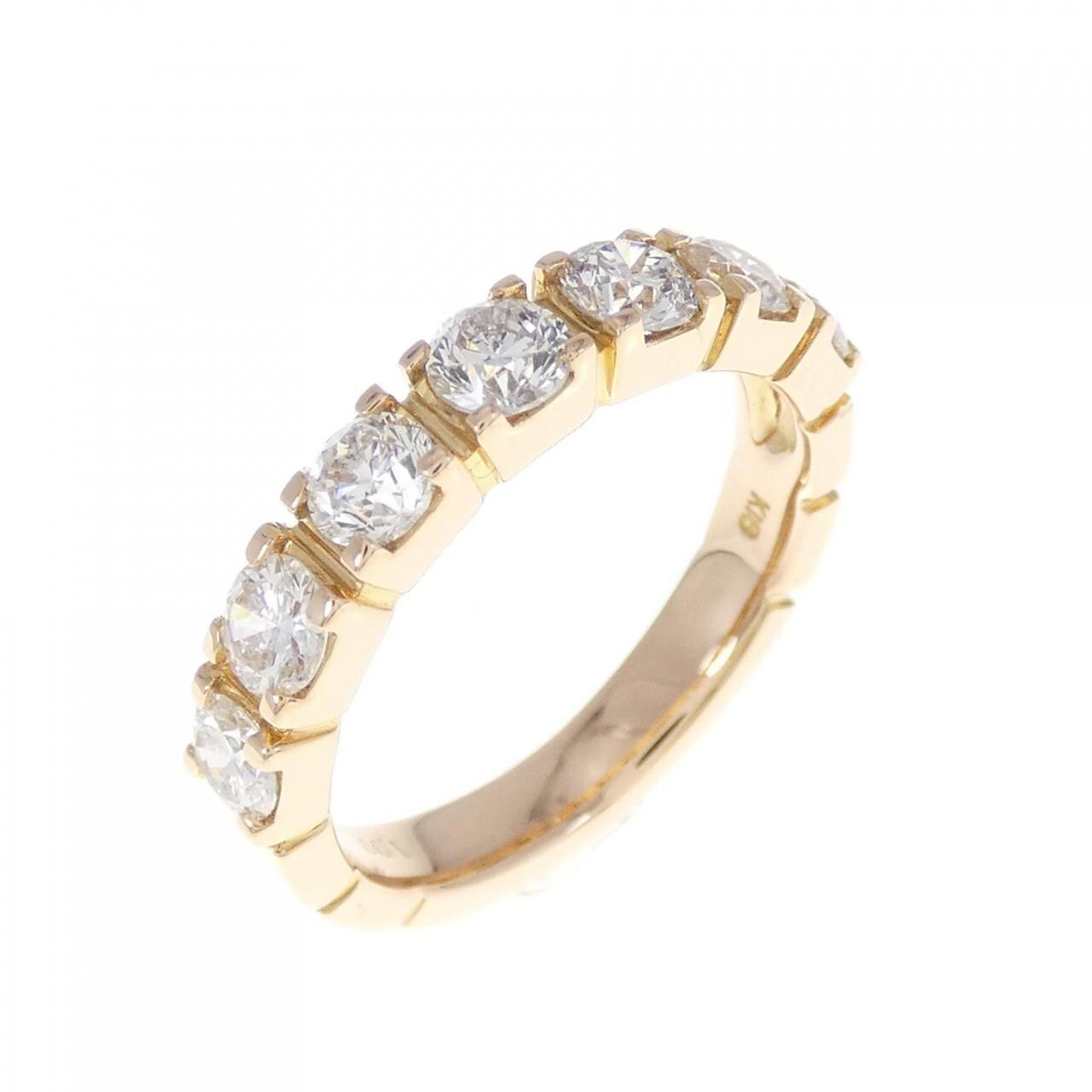 K18PG ダイヤモンド リング 1.00CT