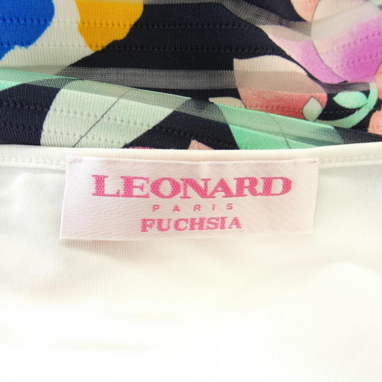 LEONARD FUCHSIA ワンピース