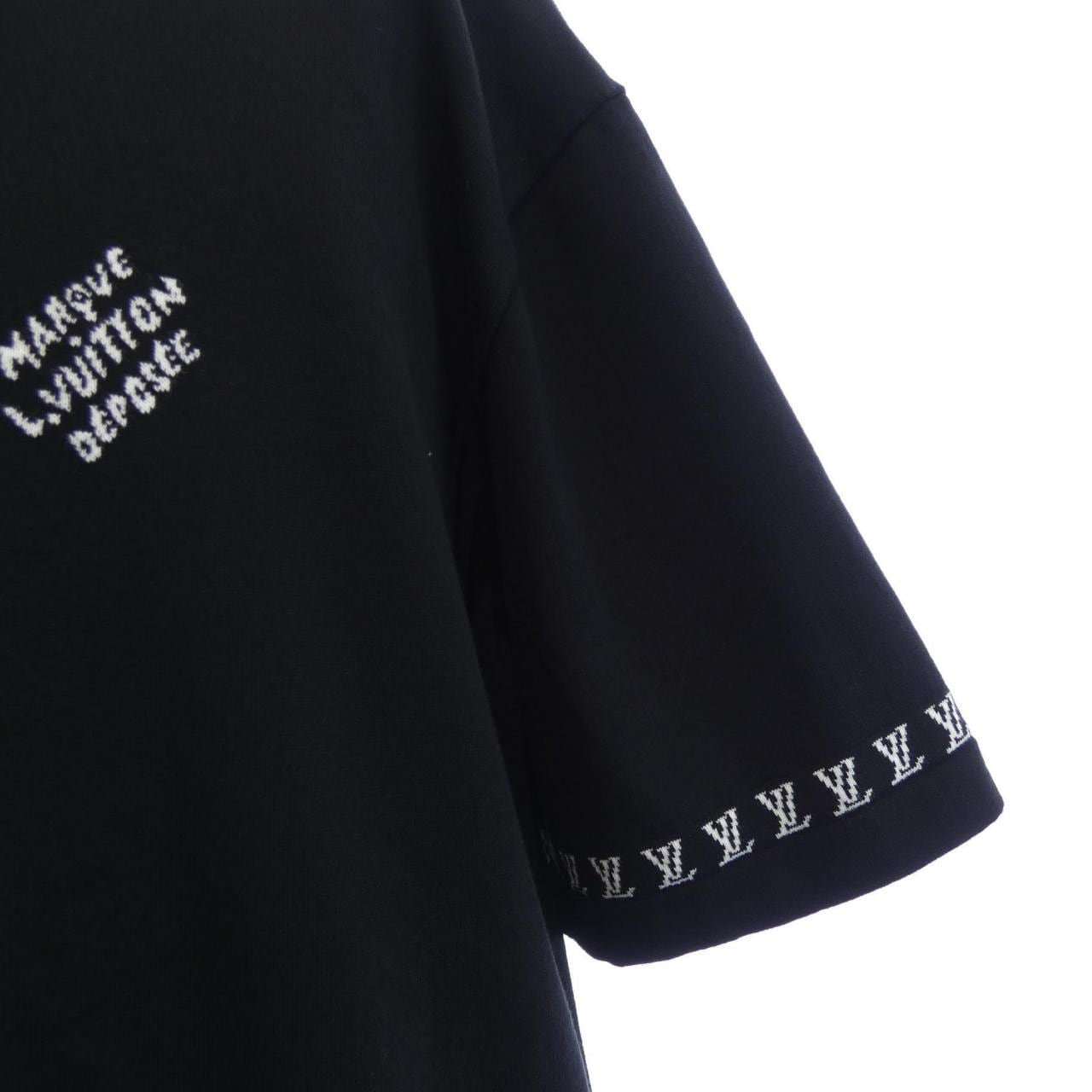 ルイヴィトン LOUIS VUITTON シグネチャーショートスリーブコットンクルーネック HRN47WZ34 ニット