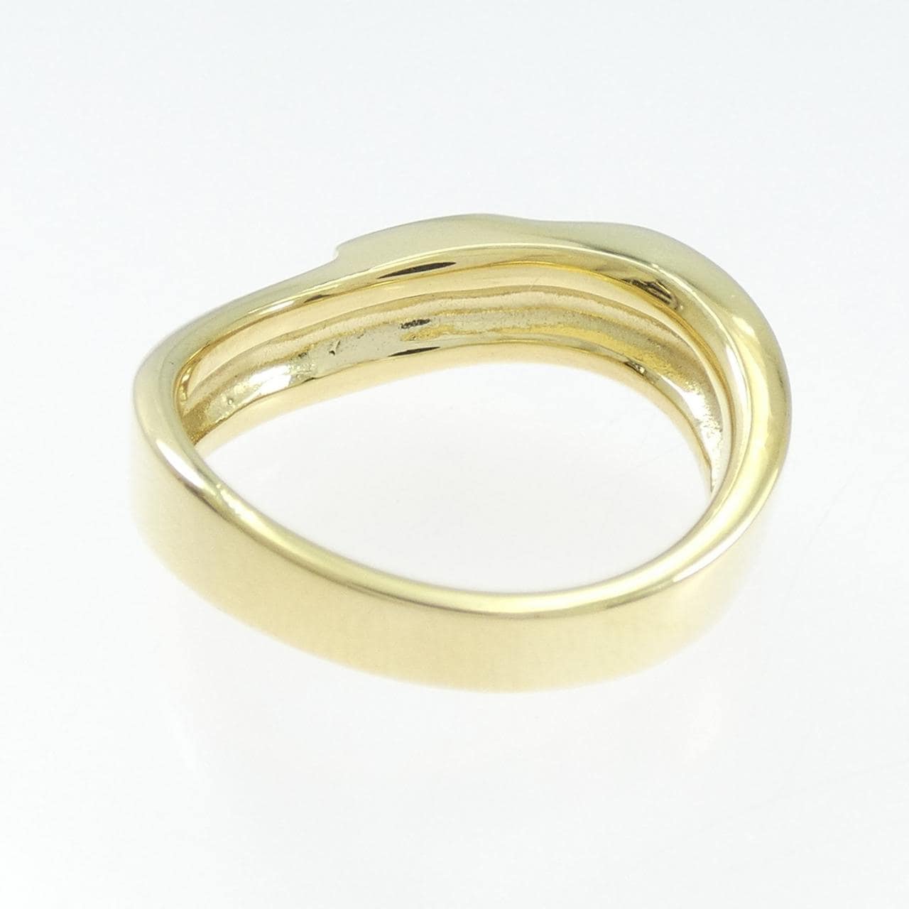 K18YG ダイヤモンド リング 0.03CT