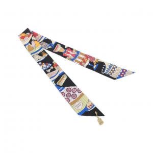 【未使用品】エルメス LA PATISSERIE FRANCAISE ツイリー チャーム 853336S スカーフ
