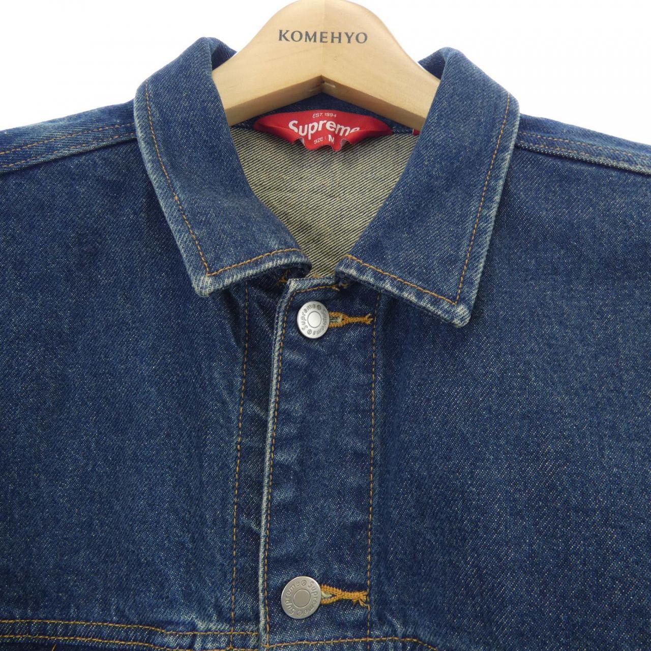 シュプリーム SUPREME Shibori Denim Trucker デニムジャケット