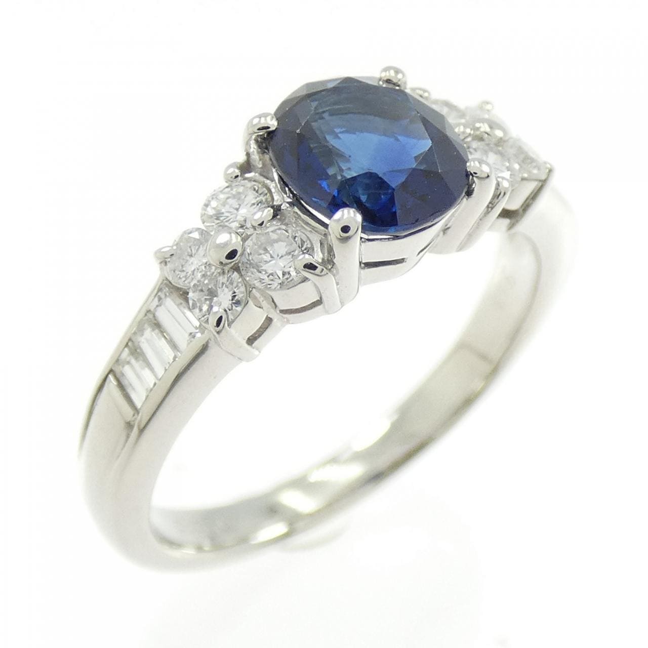 PT900 サファイヤ リング 1.15CT