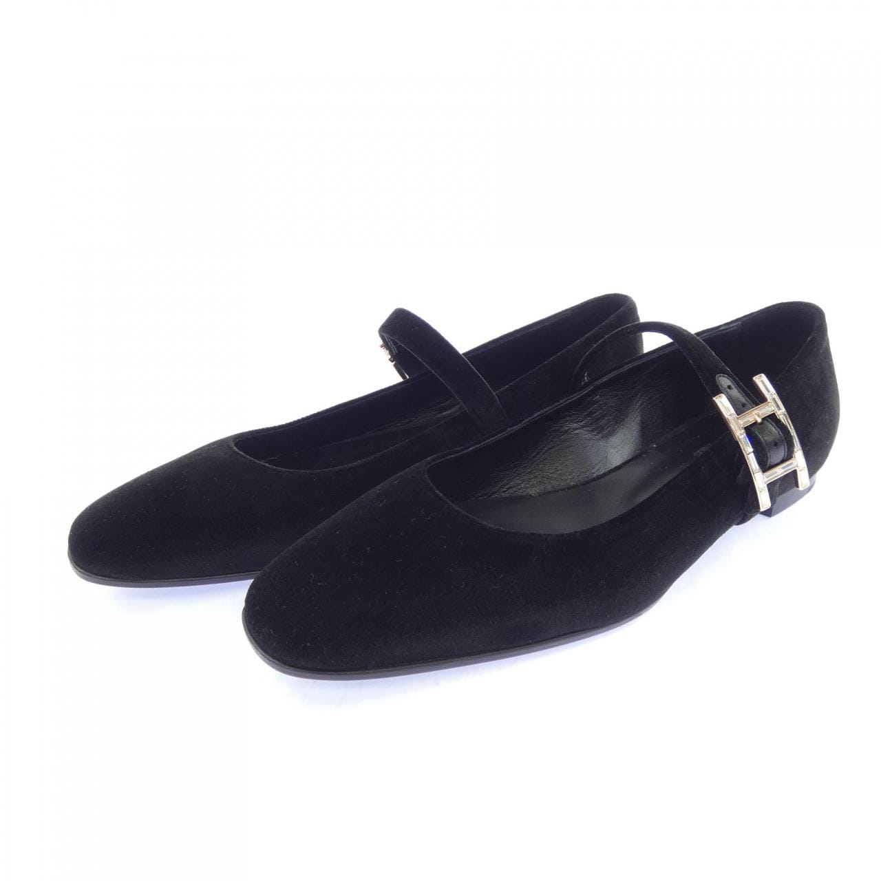エルメス HERMES ジェーン アピバックル 242046Z フラットシューズ