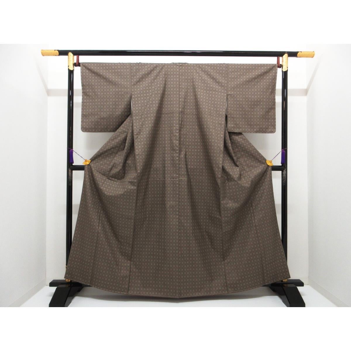 【未使用品】紬　身幅２Ｌ寸