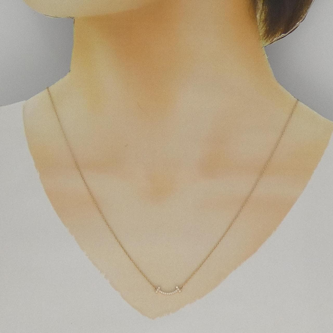 ティファニー Tスマイル ミニ ネックレス