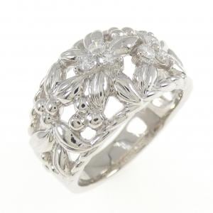 PT950 ダイヤモンド リング 0.19CT