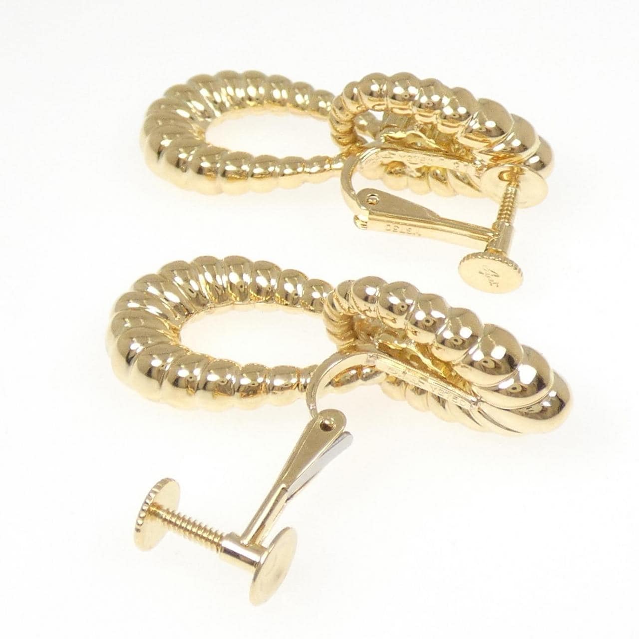 ジュネ ダイヤモンド イヤリング 0.27CT