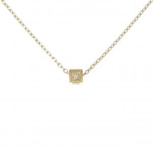K18YG/750YG ダイヤモンド ネックレス