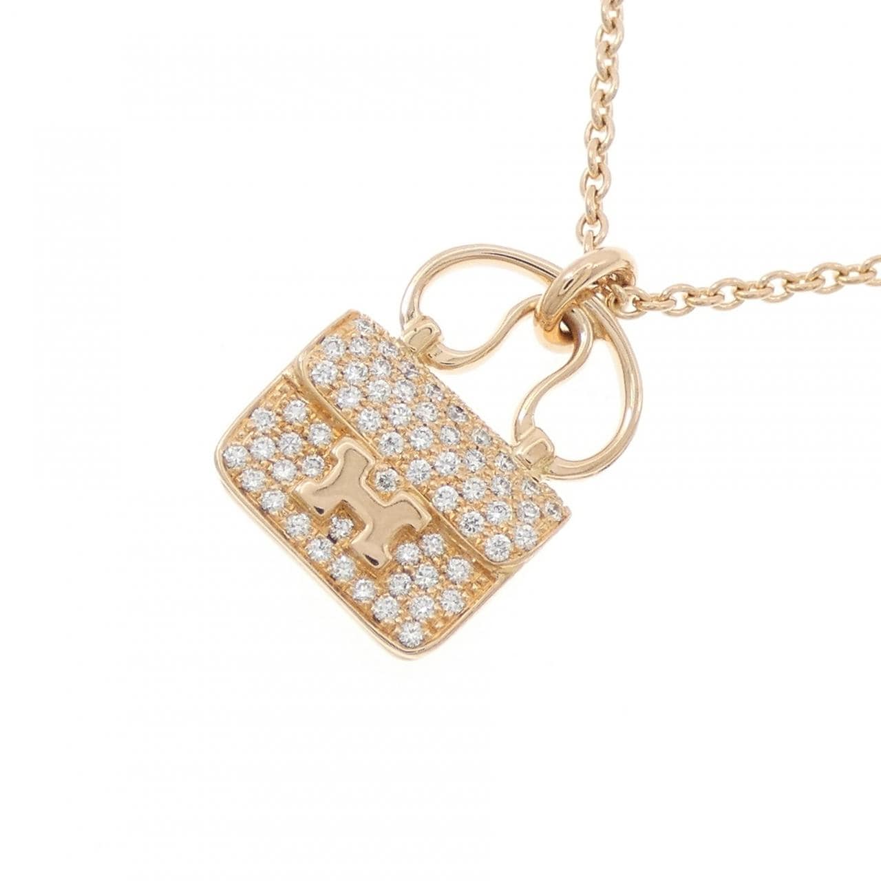 エルメス コンスタンス ネックレス 0.29CT