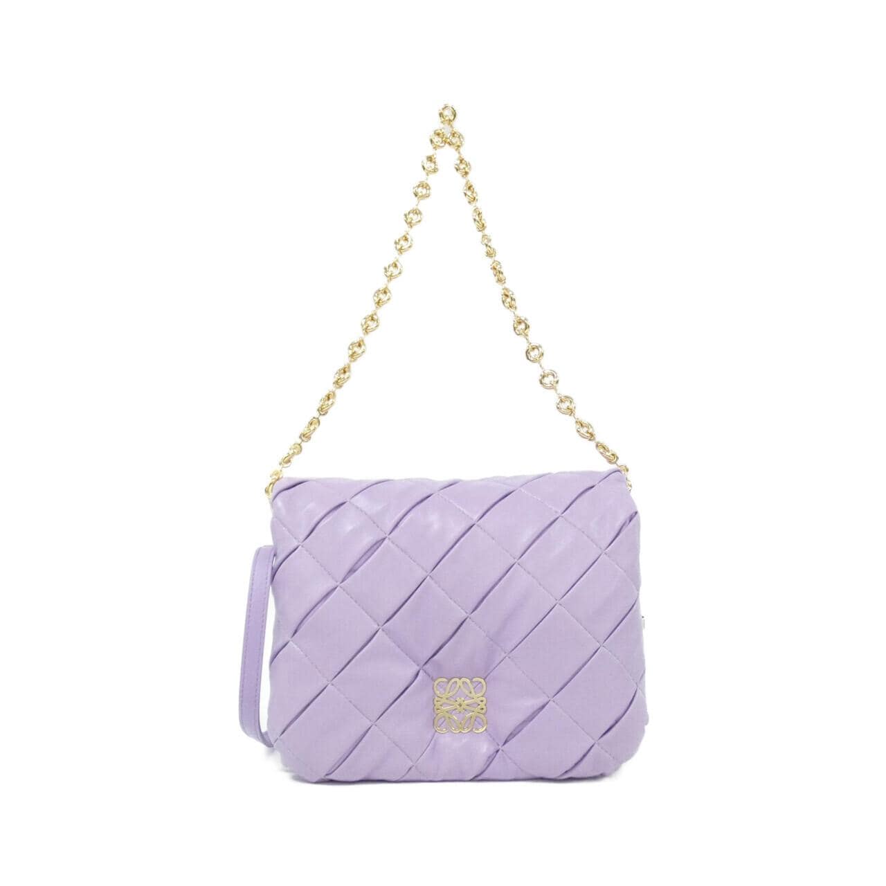 【新品】ロエベ GOYA PUFFER PLEATED BAG A896P41X14 ショルダーバッグ