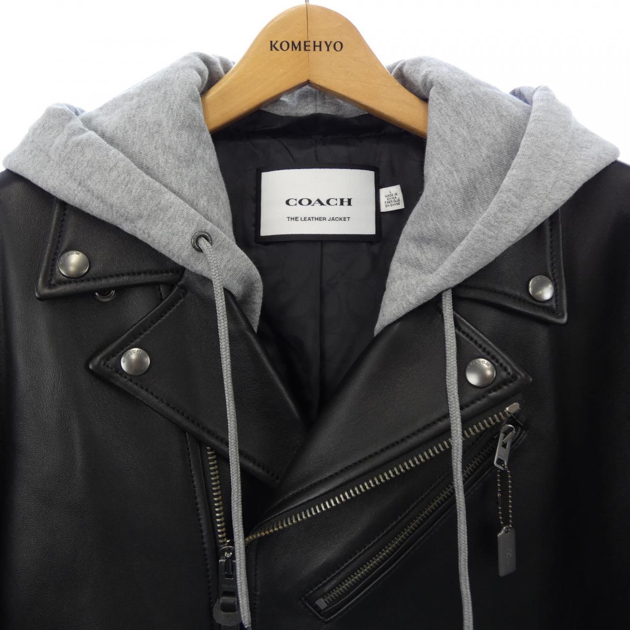 コーチ COACH C7839 レザーライダースジャケット