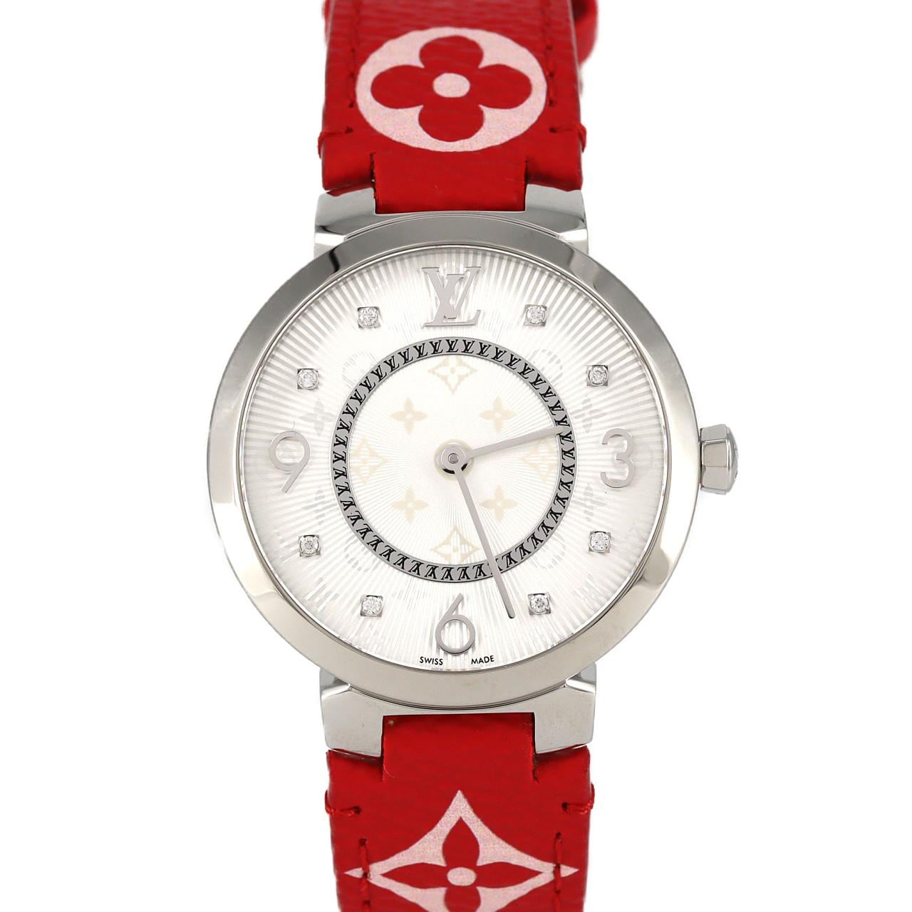 ルイヴィトン タンブール･8P Q13MJ SS クォーツ