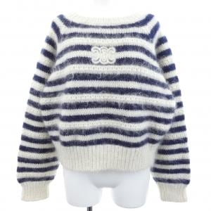 セリーヌ CELINE トリオンフ クルーネック マリニエール セーター 2AM5A743X ニット