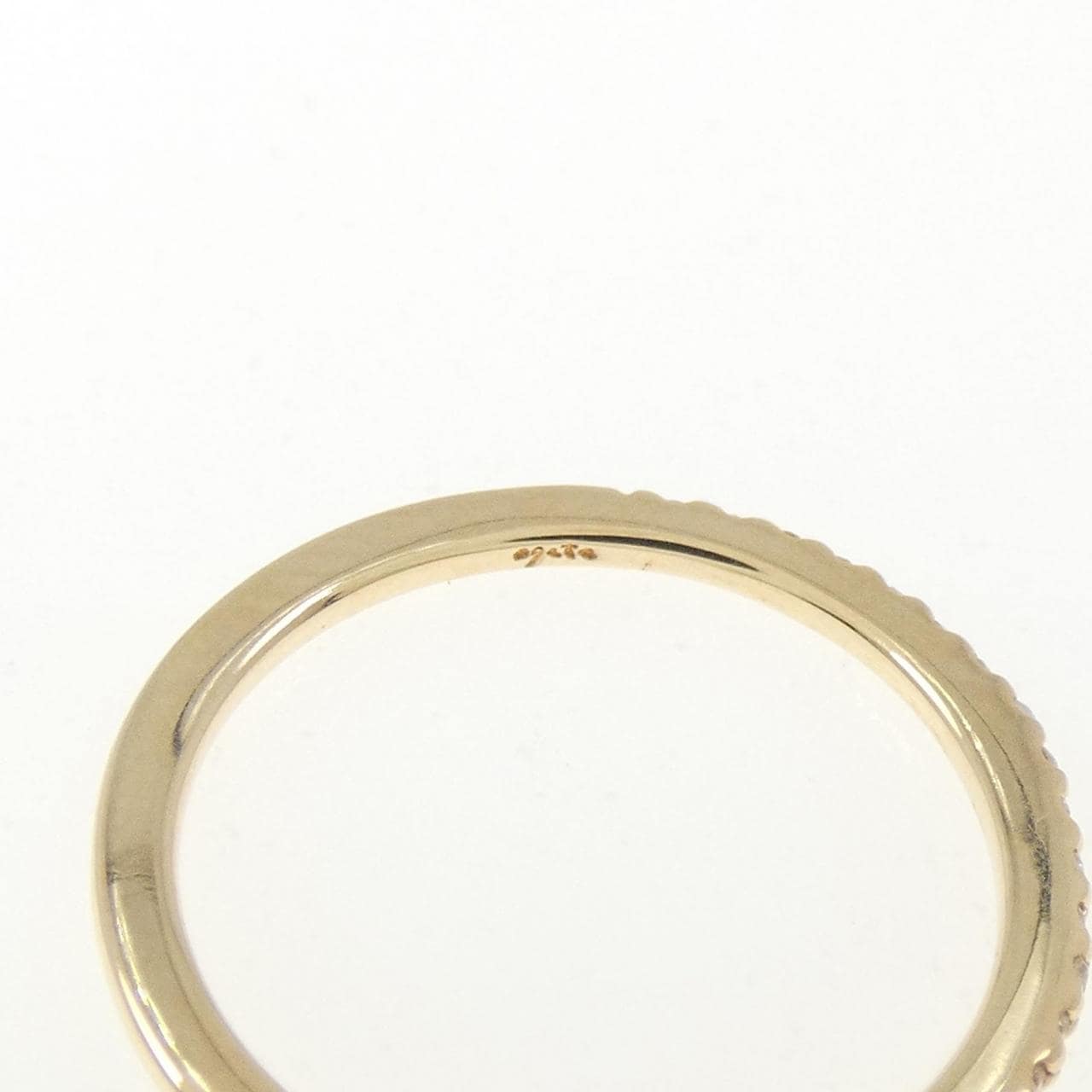 アガット ダイヤモンド ピンキー リング 0.05CT