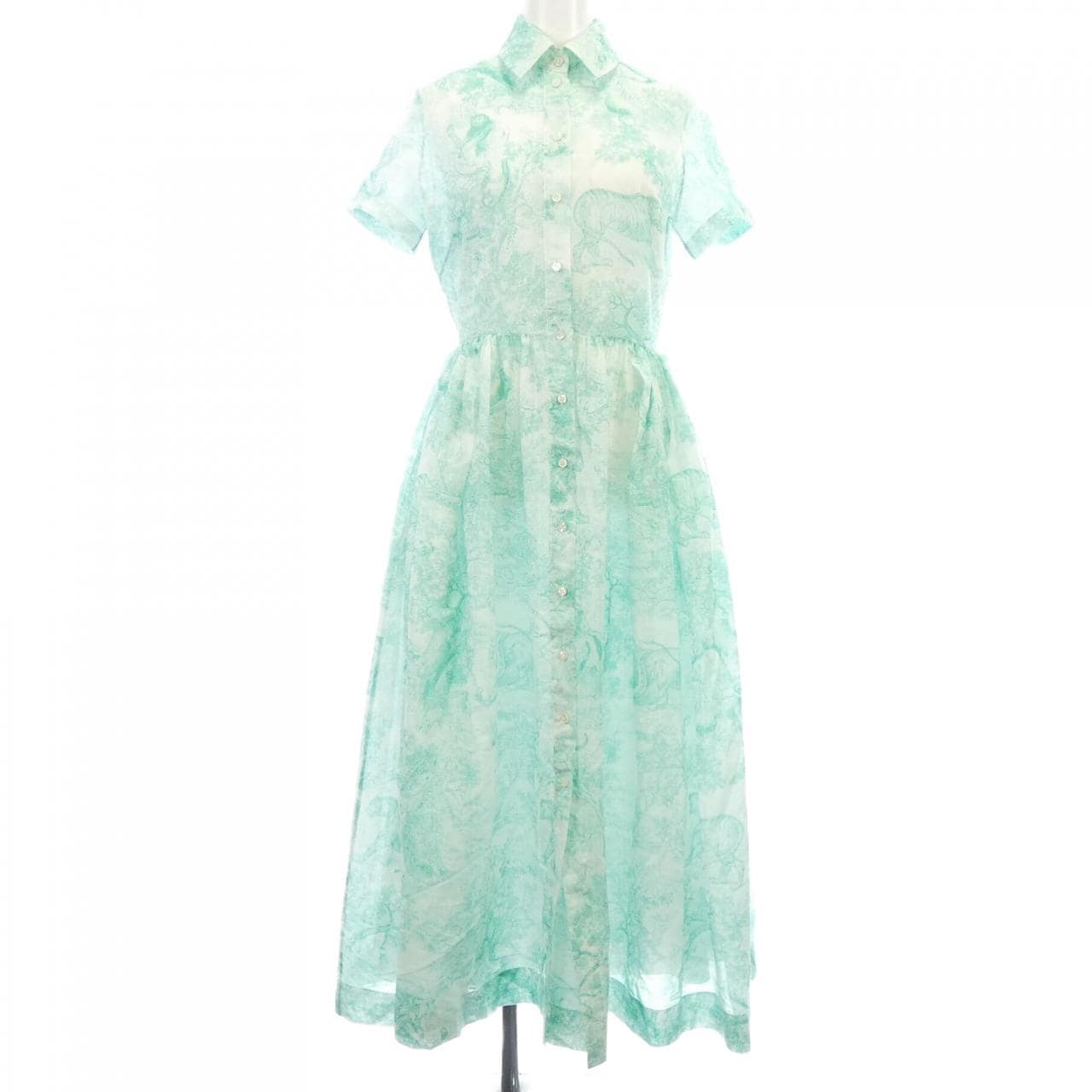 クリスチャンディオール CHRISTIAN DIOR トワルドゥジュイ DIORIVIERA 441R81A3877 ワンピース