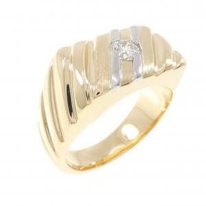 K18YG/PM900 ダイヤモンド リング 0.358CT