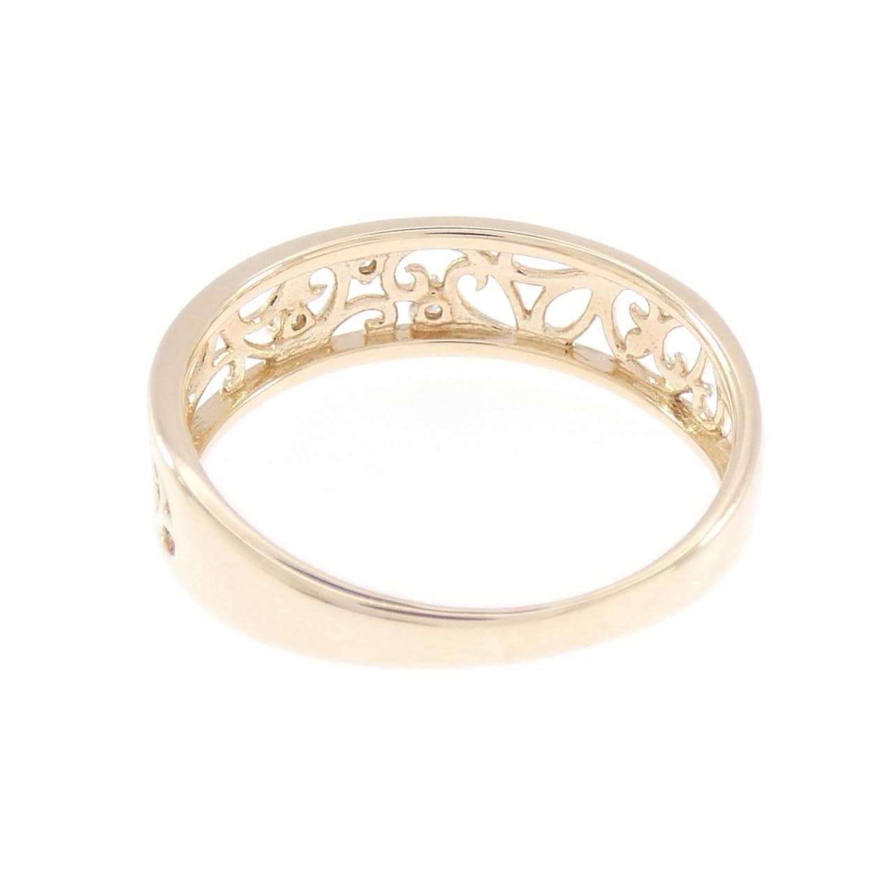 K10YG ダイヤモンド リング