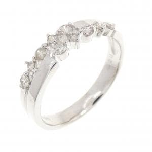 K18WG ダイヤモンド リング 0.20CT
