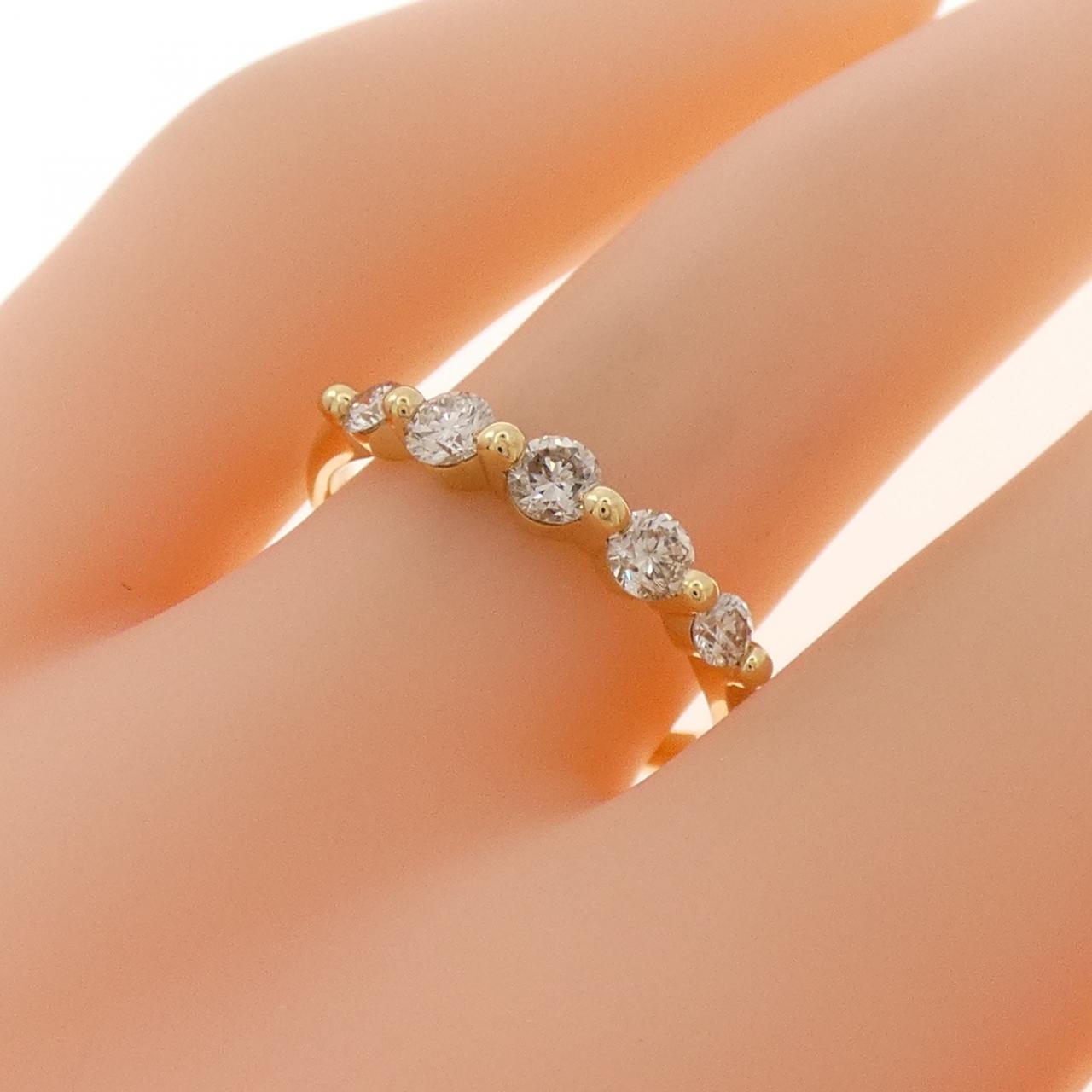 K18YG ダイヤモンド リング 0.50CT