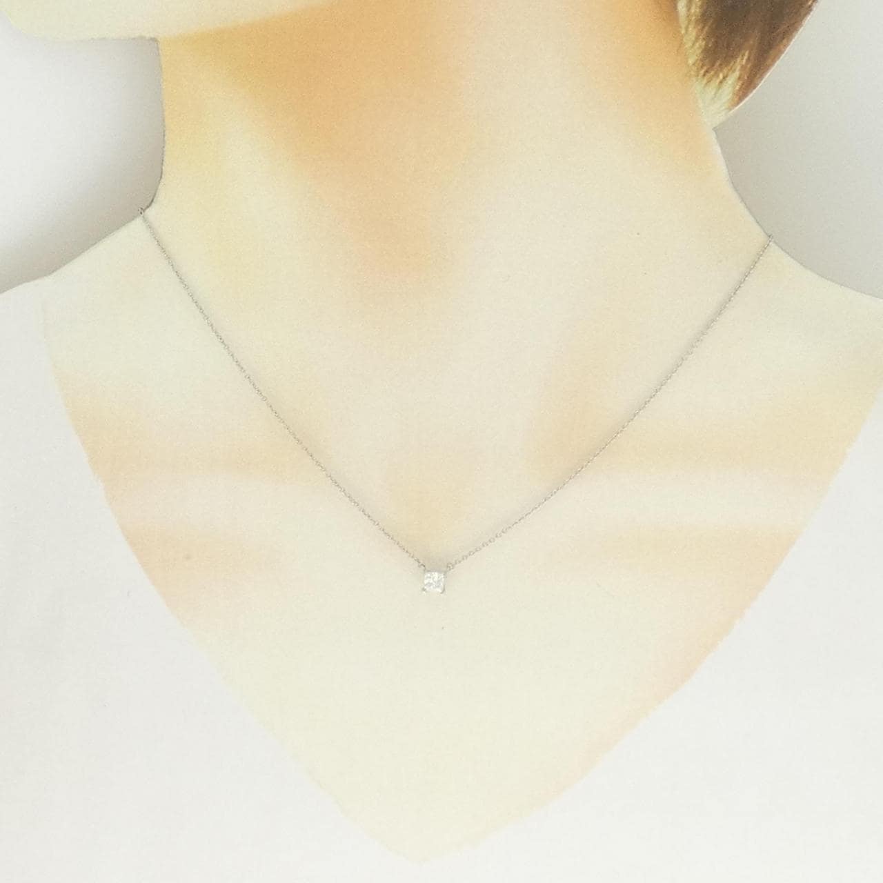 ティファニー プリンセス ネックレス 0.31CT H VS1