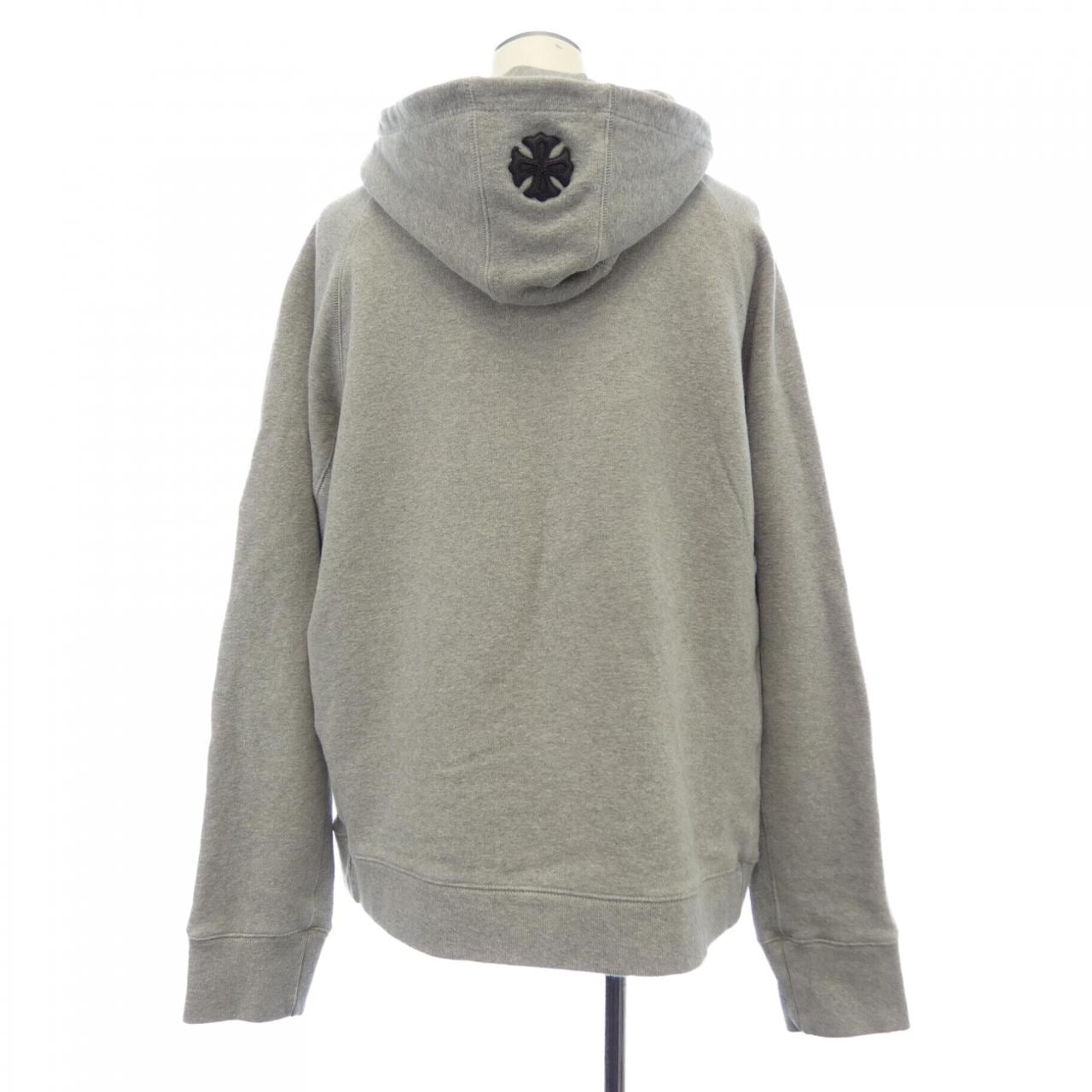 クロムハーツ CHROME HEARTS ヴァーティカルロゴ VERTICAL LOGO CHプラスパッチ 2212-304-6607 パーカー