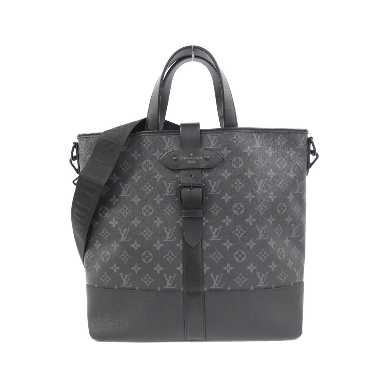 LOUIS VUITTON Monogram Eclipse Saumur Tote M45914 Bag