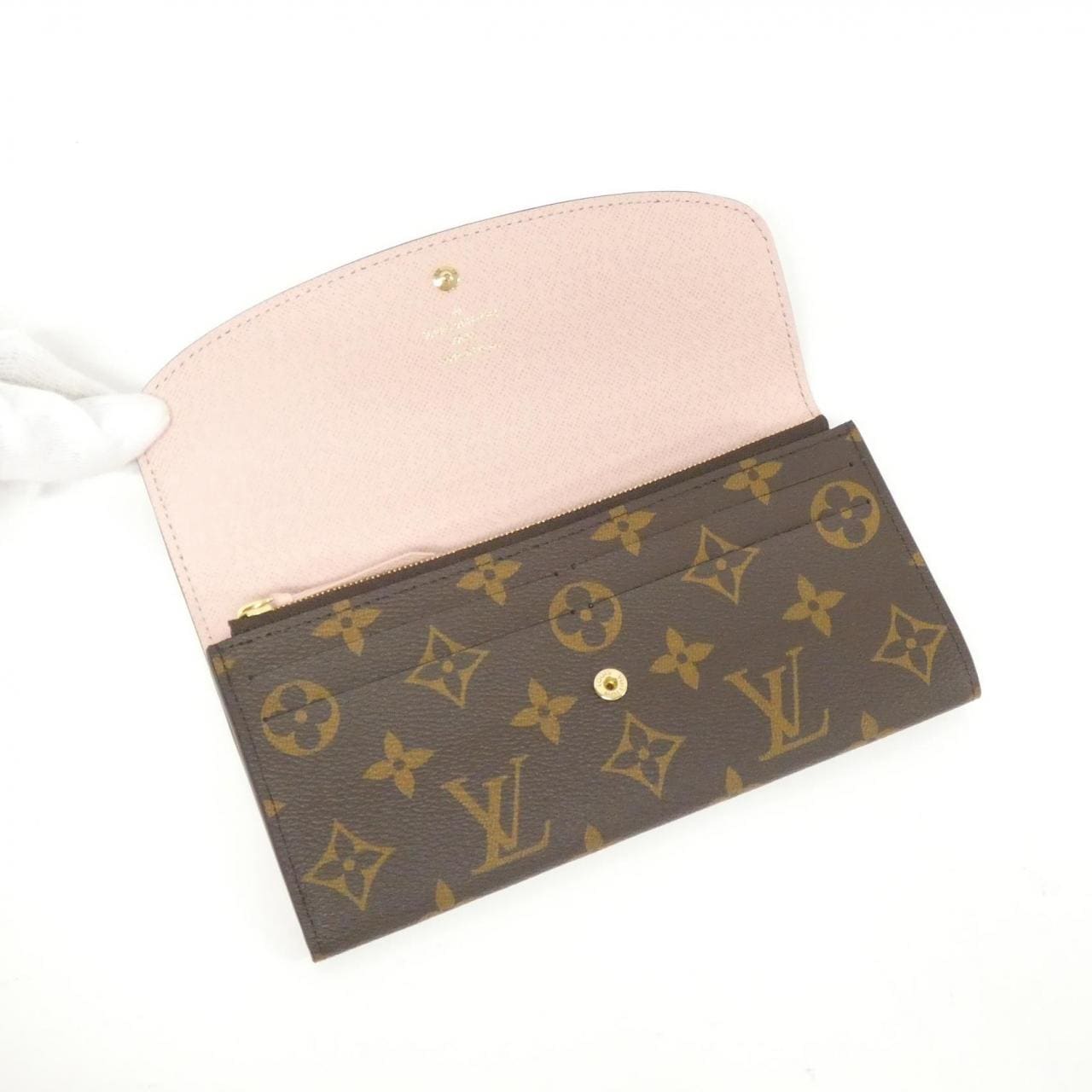 LOUIS VUITTON Monogram Portefeuille Emily M61289 皮夾