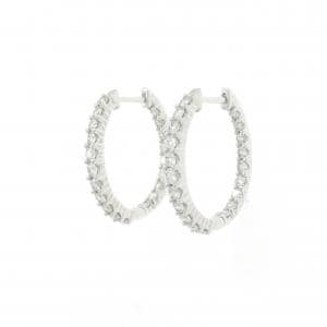 GSTV ダイヤモンド ピアス 1.00CT