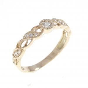 K10YG ダイヤモンド リング 0.10CT