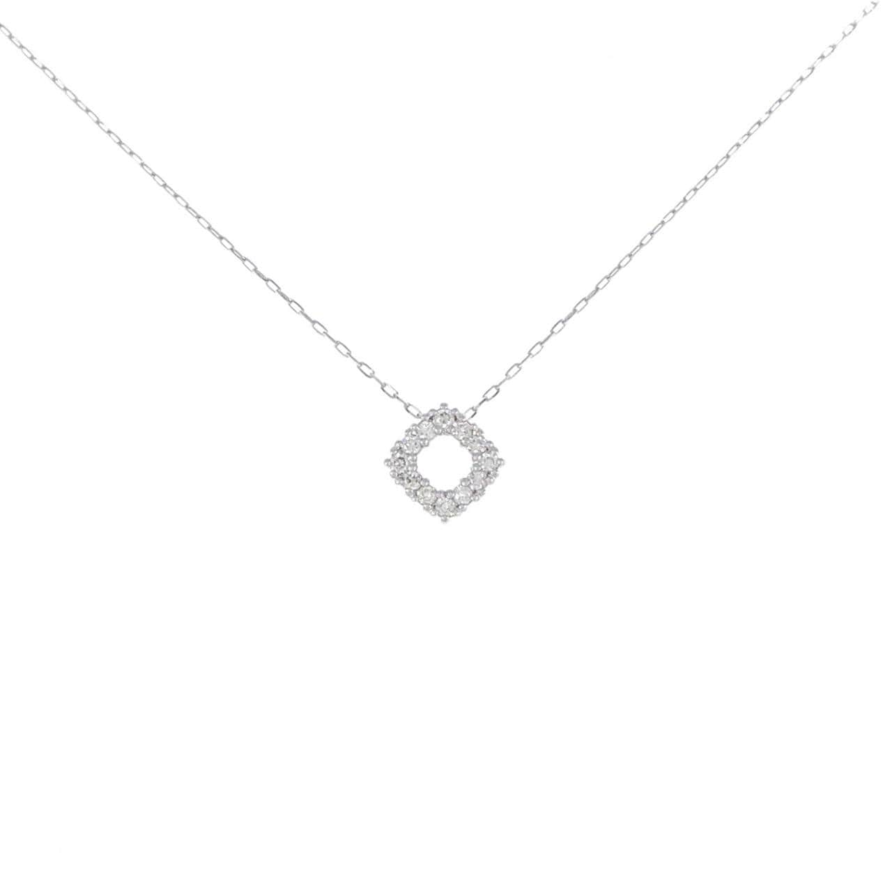 [BRAND NEW] PT Diamond Necklace 0.10CT