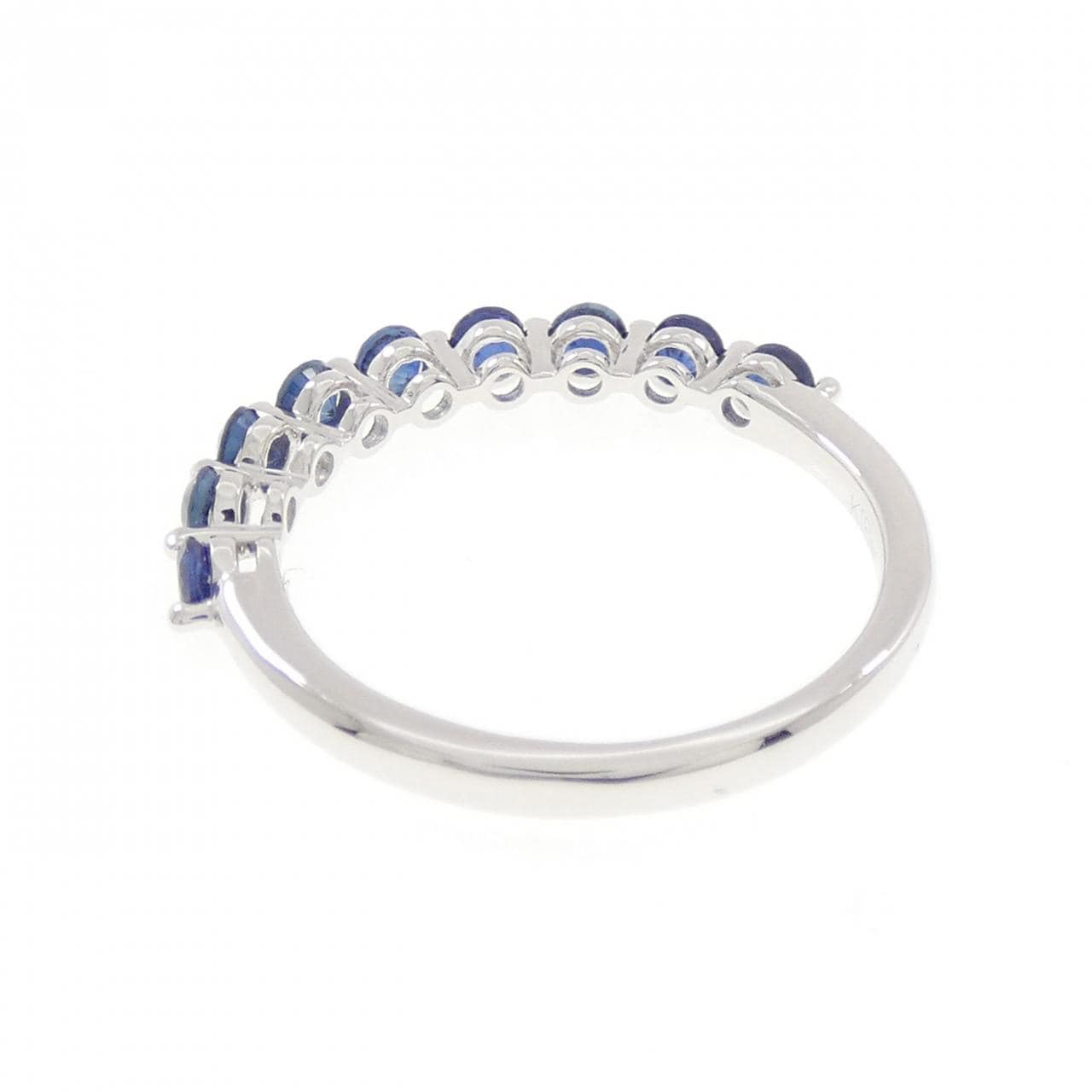 K18WG サファイヤ リング 0.70CT