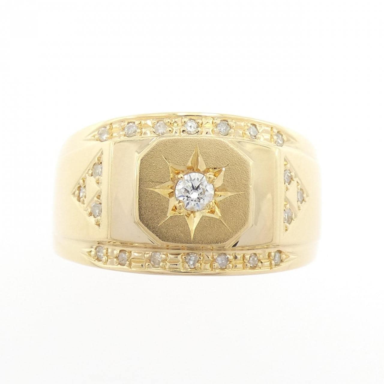 K18YG ダイヤモンド リング 0.20CT