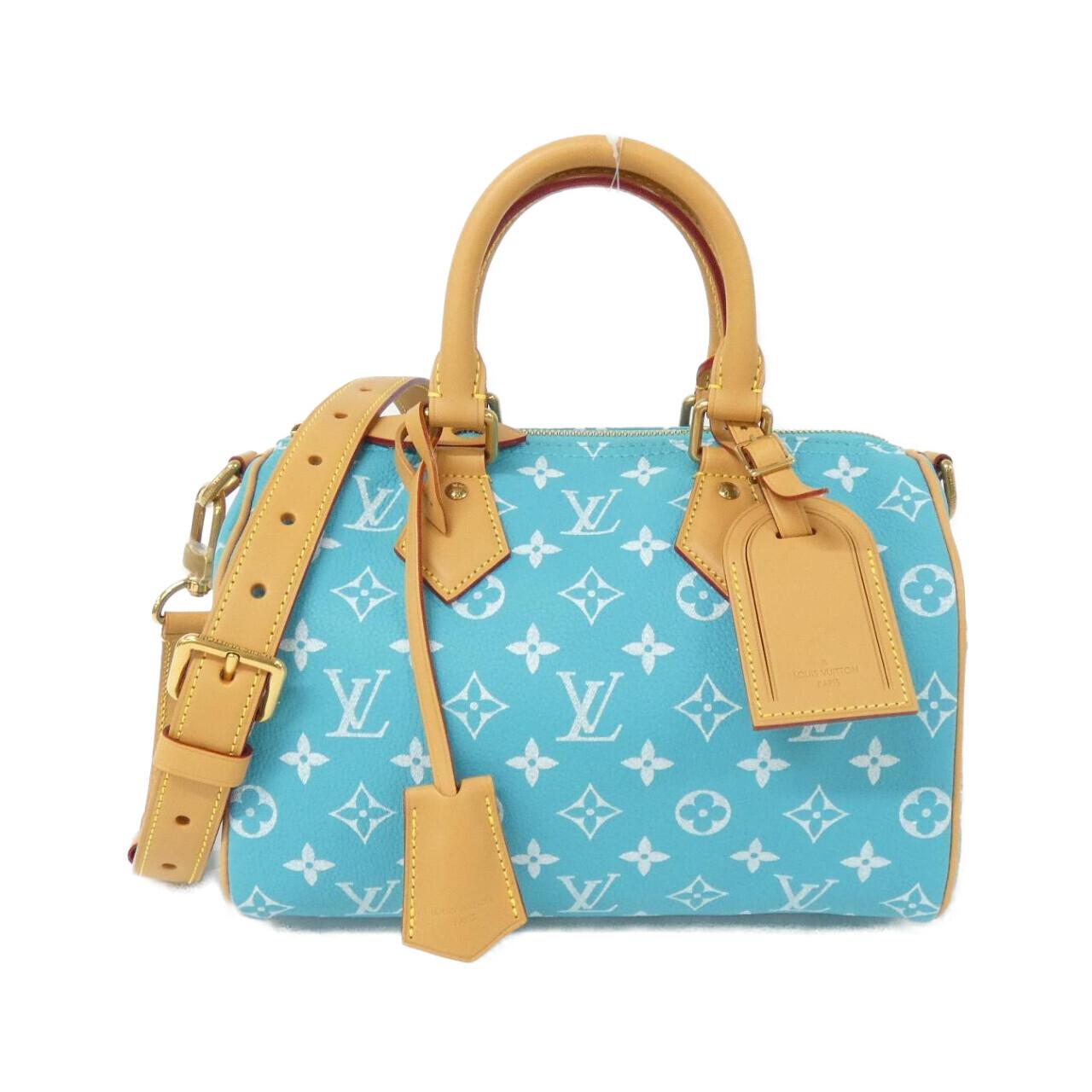 ルイヴィトン モノグラム レザー スピーディ P9 バンドリエール 25cm M11561 ボストンバッグ