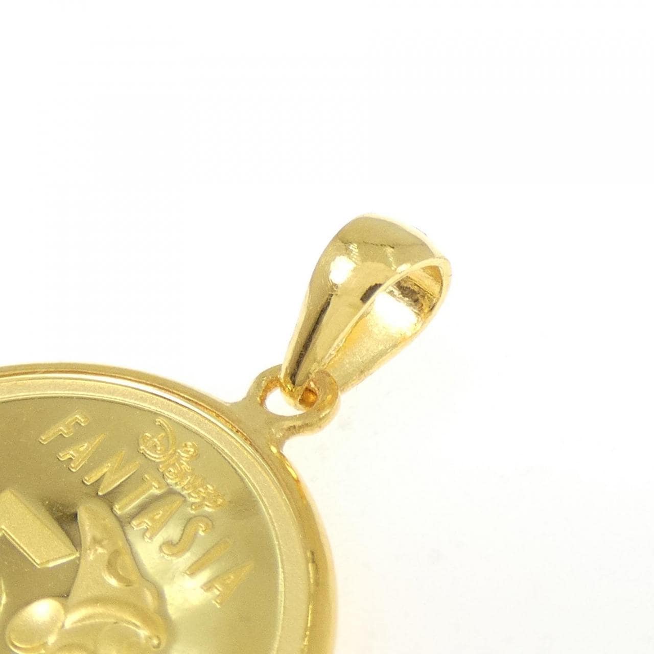 K24YG(枠) コイン ペンダント