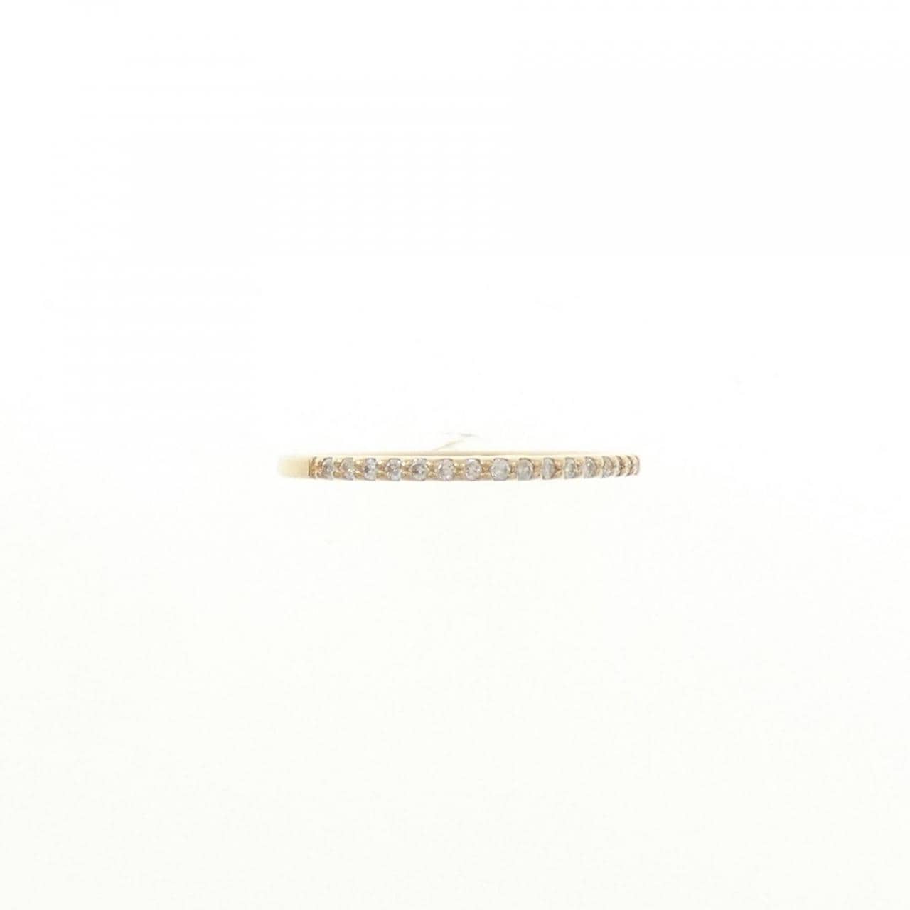 アガット ダイヤモンド ピンキー リング 0.05CT