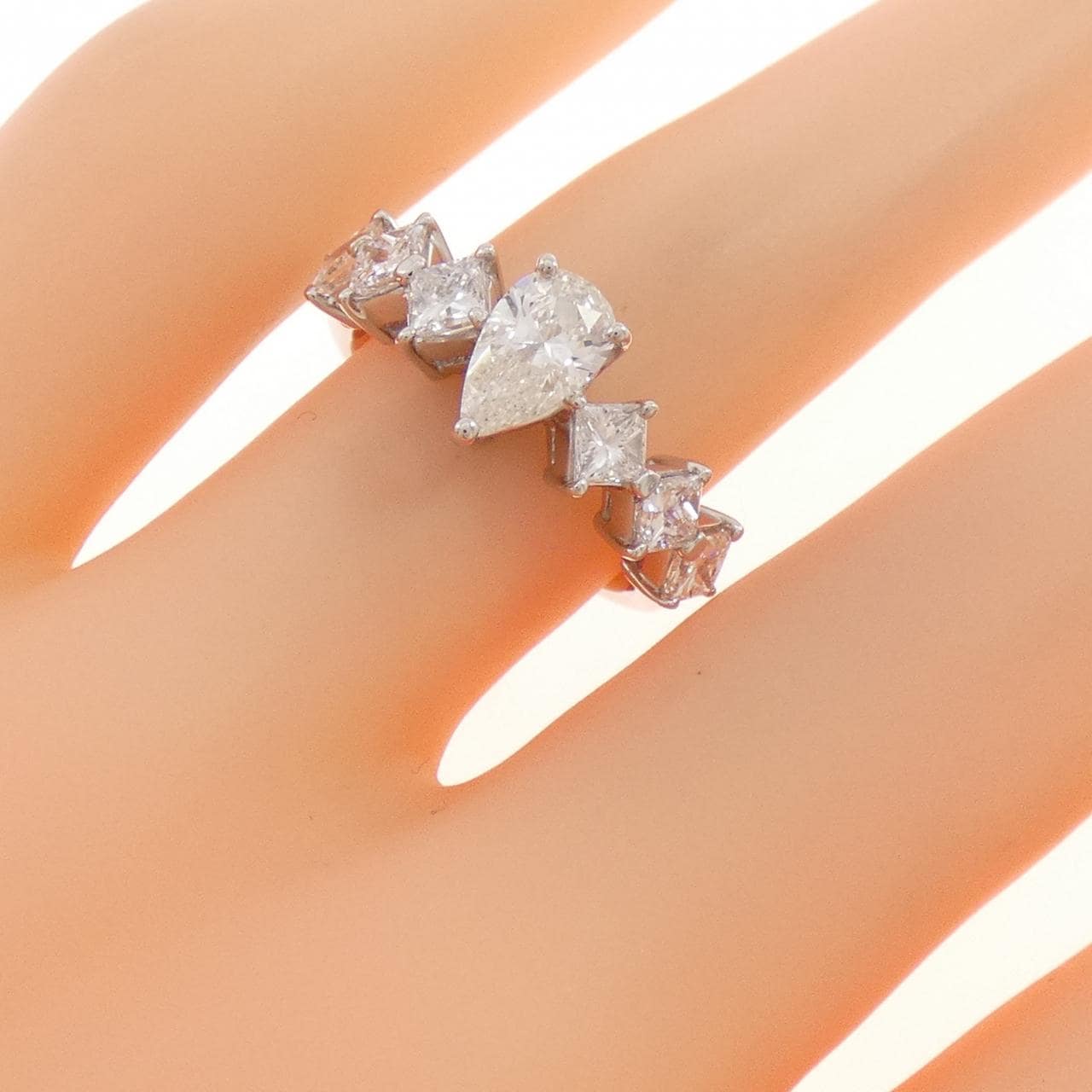 PT900 ダイヤモンド リング 0.52CT