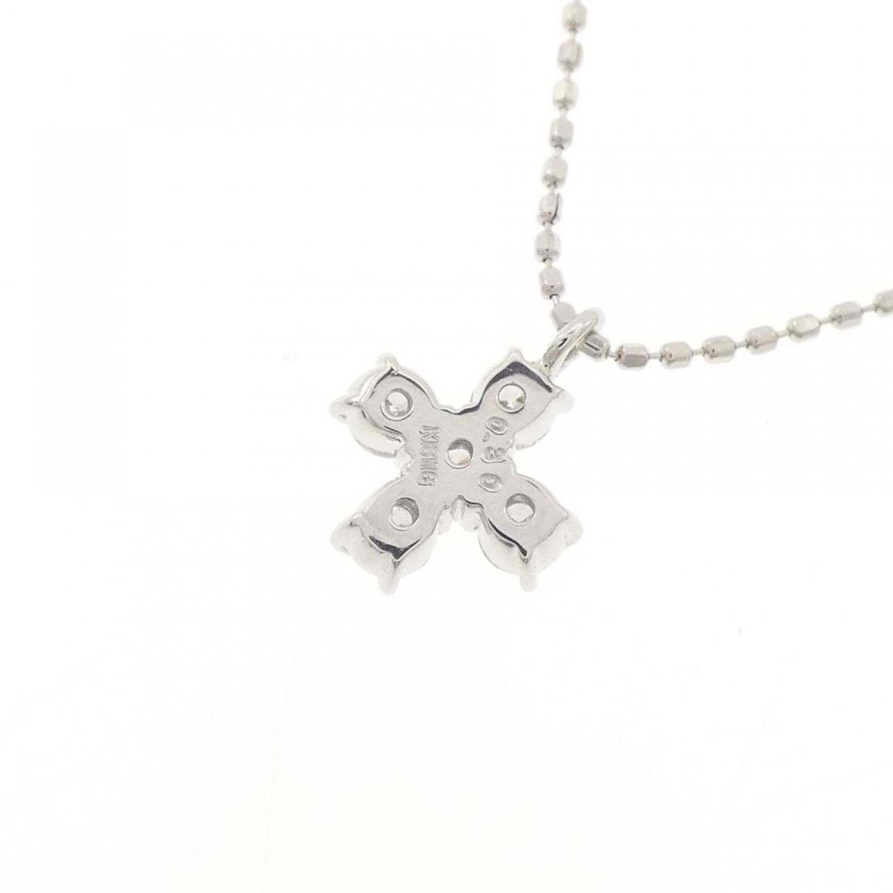 K18WG ダイヤモンド ネックレス 0.30CT