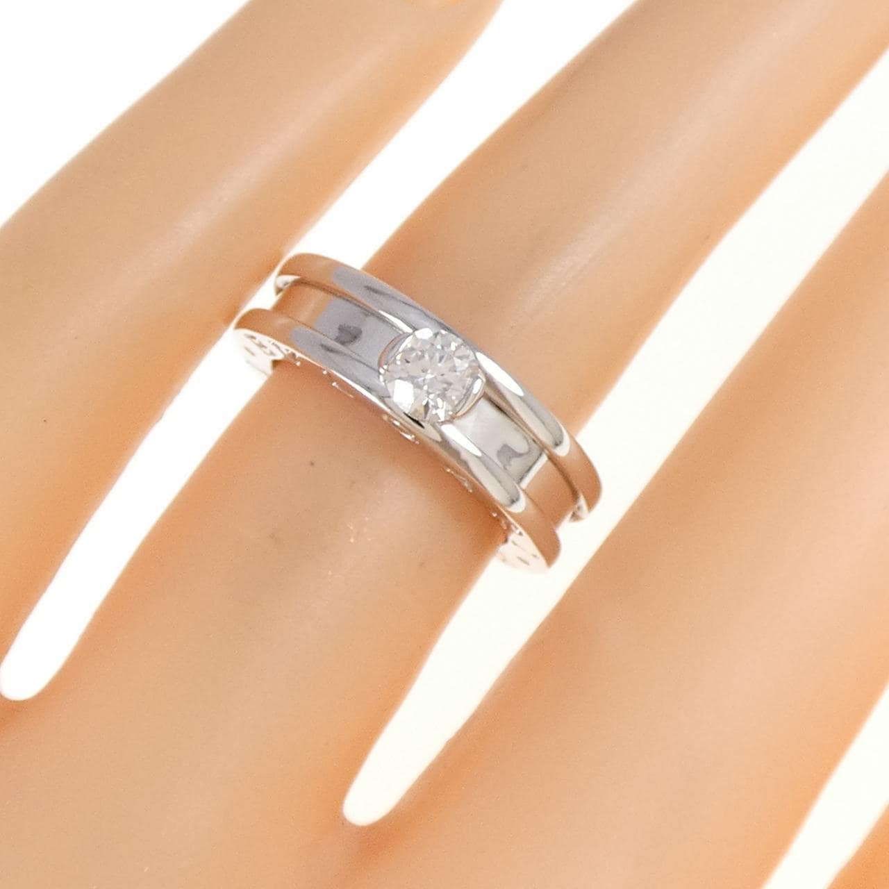 BVLGARI B.zero1 Ring 0.31CT F IF 3EXT