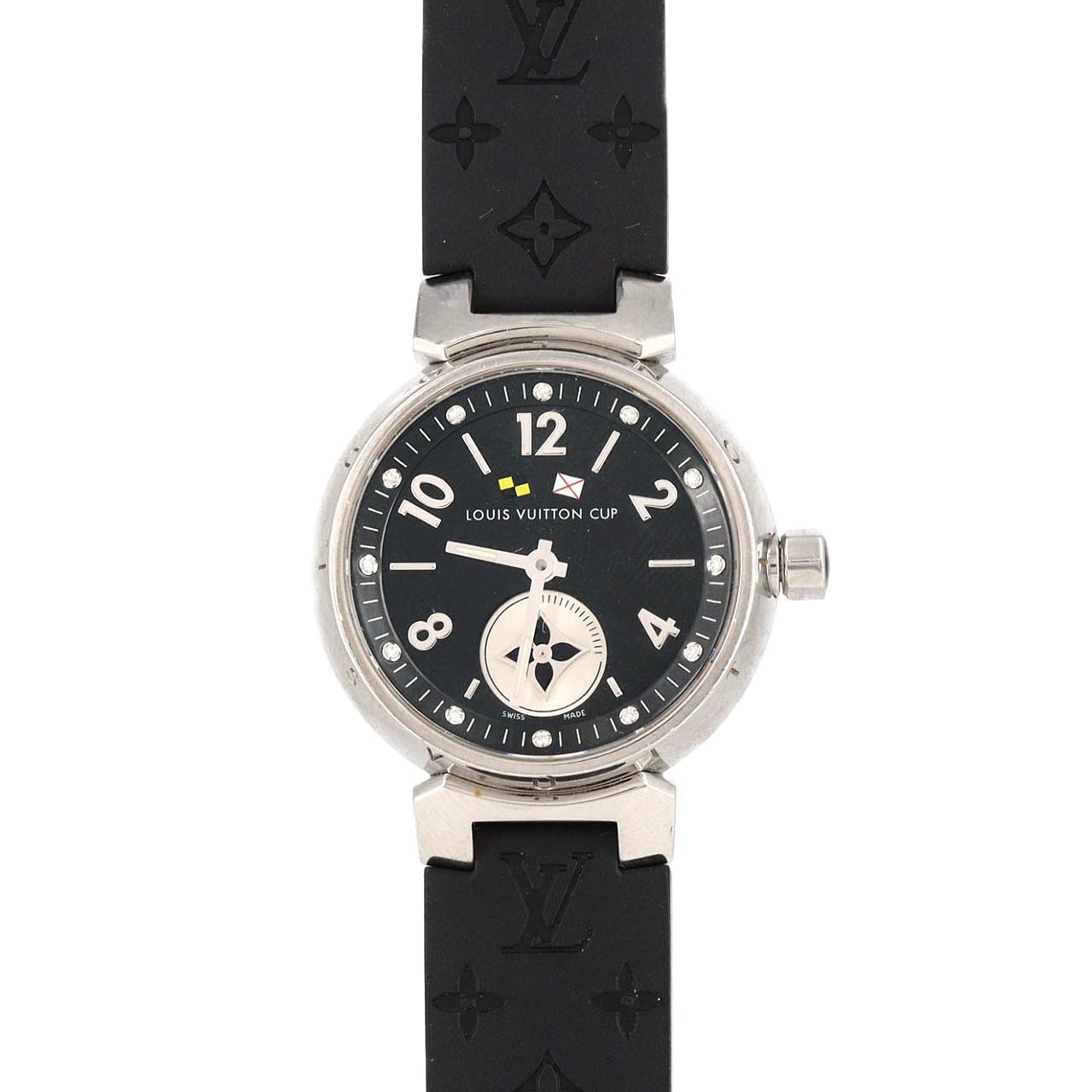 ルイヴィトン タンブールラブリーカップ･12P Q12M1 SS クォーツ