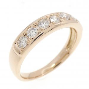 K18PG ダイヤモンド リング 0.50CT